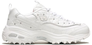 Giày Skechers D'Lites Glamour Feels Chunky Sneakers 'White' 13087-WSL