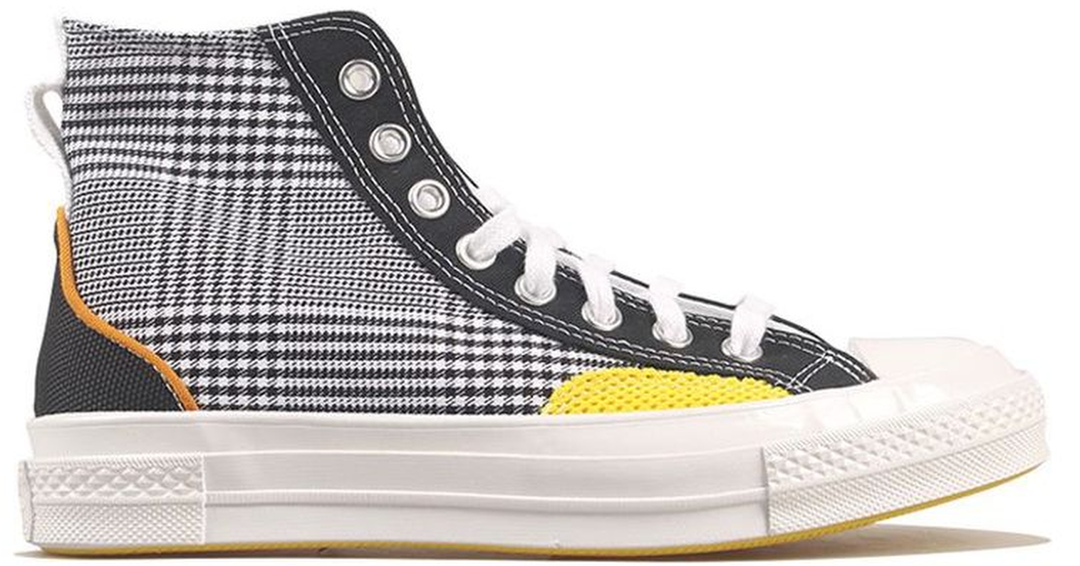 Giay Converse Chuck 70 High 'Hacked Fashion Black Speed Yellow' 168696C