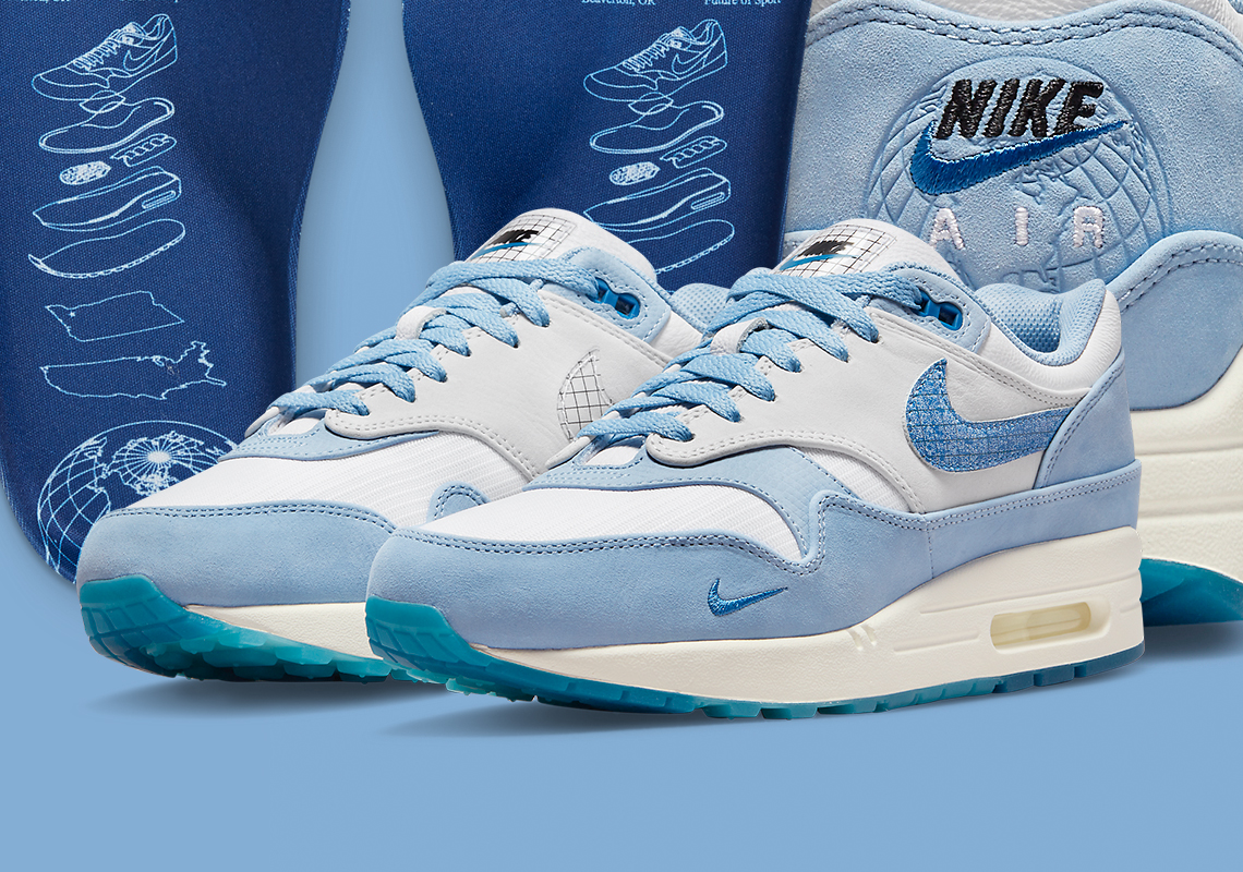 Giay Nike Air Max 1 Premium 'Blueprint' DR0448-100