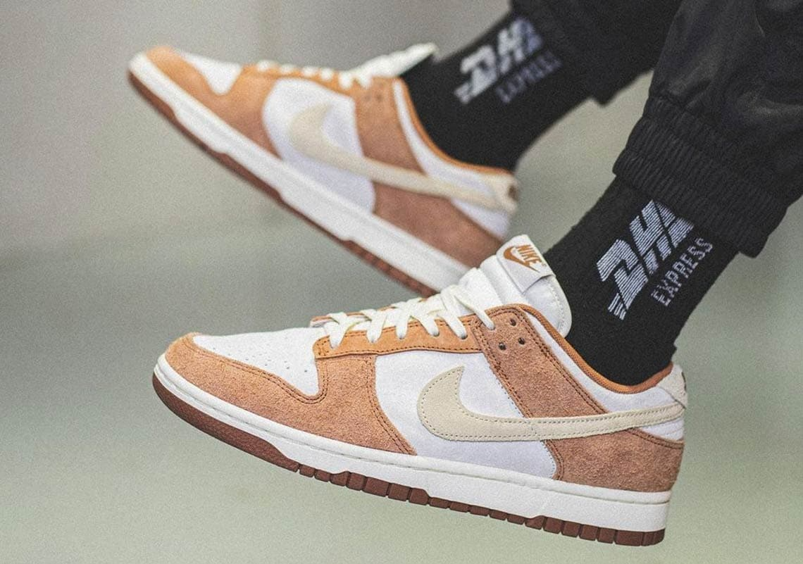 Giày Nike Dunk Low Premium 'Medium Curry' DD1390-100 - Ảnh 6