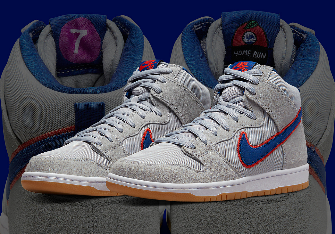 Giày Nike SB Dunk High 'New York Mets' DH7155-001 - Ảnh 10
