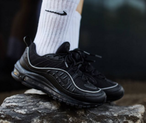 Alternative view of Giày Nike Air Max 98 Black Off Noir AH6799-004