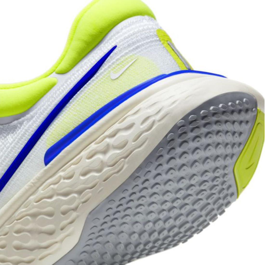 Giày Nike ZoomX Invincible Run Flyknit 'White Cyber Blue' CT2228-101 - Ảnh 8