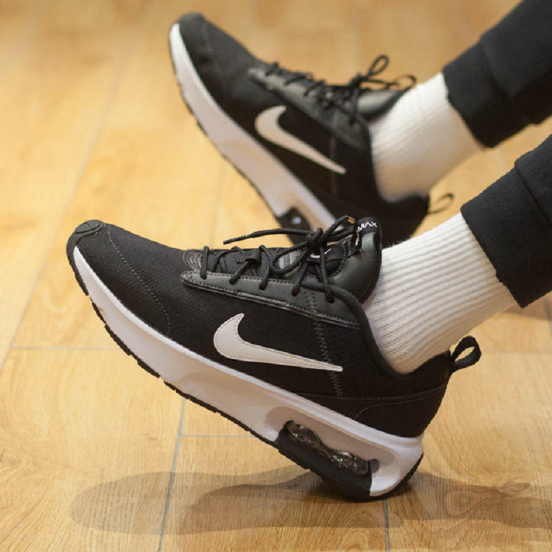 Giày Nike Air Max Intrlk Lite Men's Black White DH0321-002 - Ảnh 5