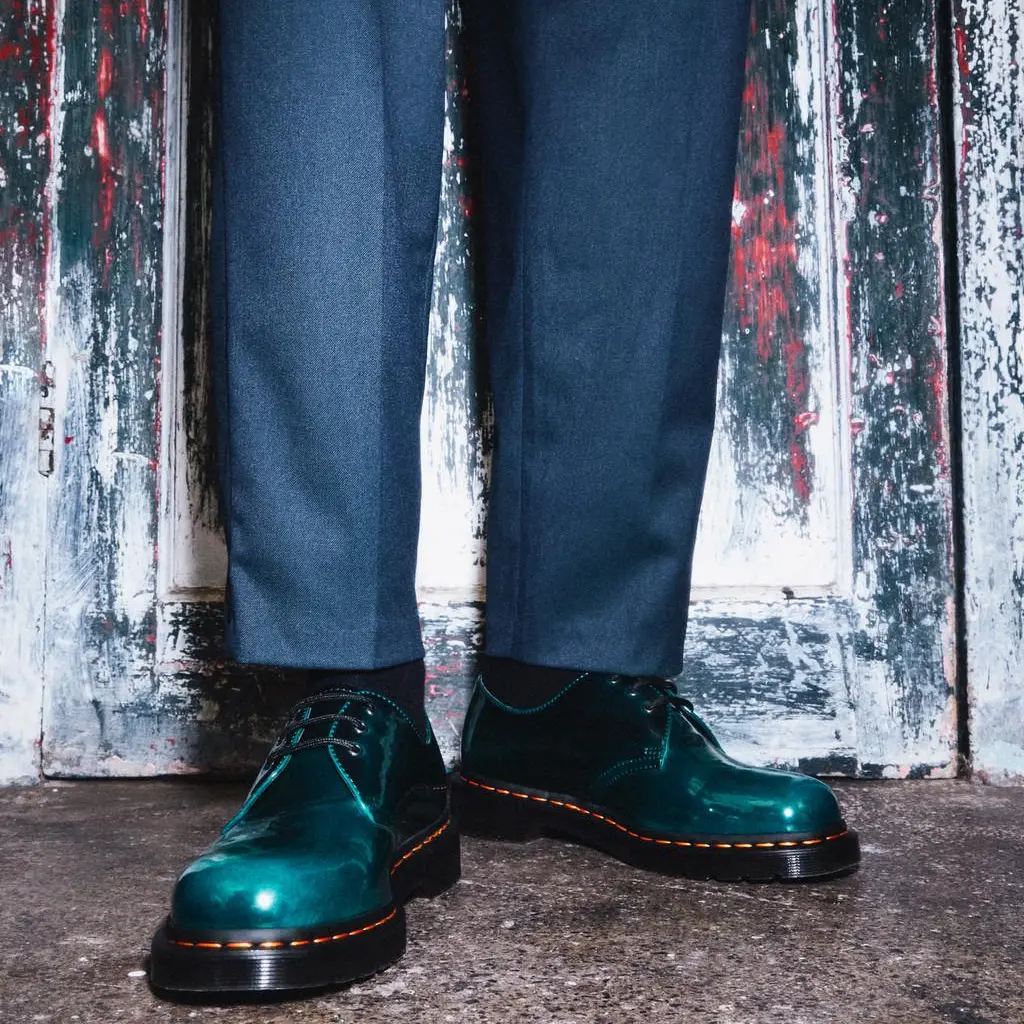 Alternative view of Giày Dr Martens 1461 Vegan 'Black Gross' 26890431
