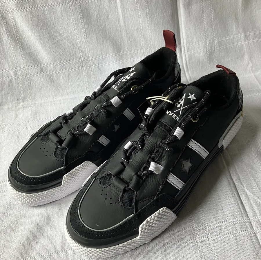 Giày Converse One Star OX IBN 'Jasper Black' A00247C - Ảnh 4