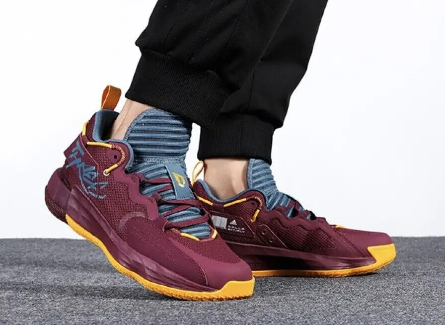Alternative view of Giày Adidas Dame 7 'Brown Soil' H69022