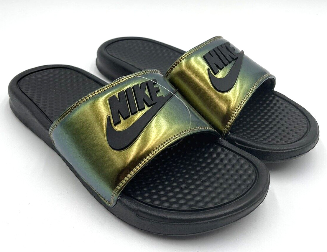 Dép Nike Benassi JDI SE 'Electro Green' AJ6745-003 - Ảnh 3