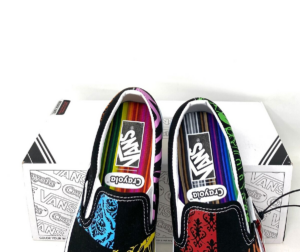 Giay Vans x Crayola Slip-on Skate Shoes 'Mutil Color' VN0A5JMHARZ