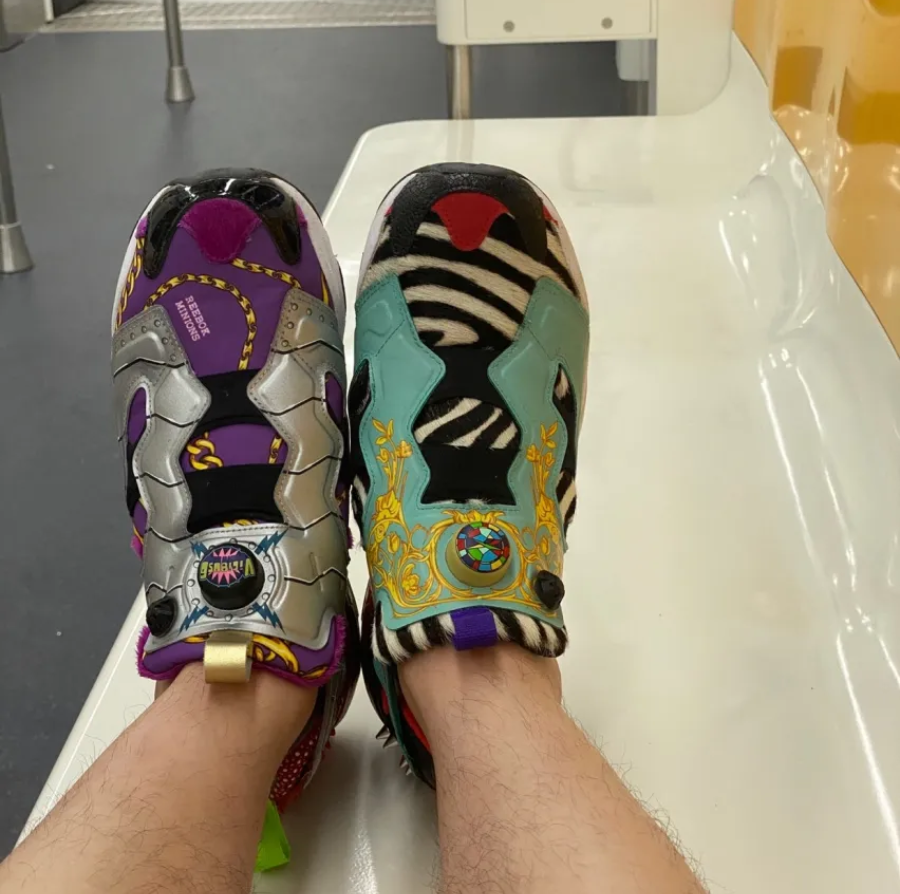 Alternative view of Giày Reebok Illumination’s Minions x Instapump Fury Vicious 6 FY9092