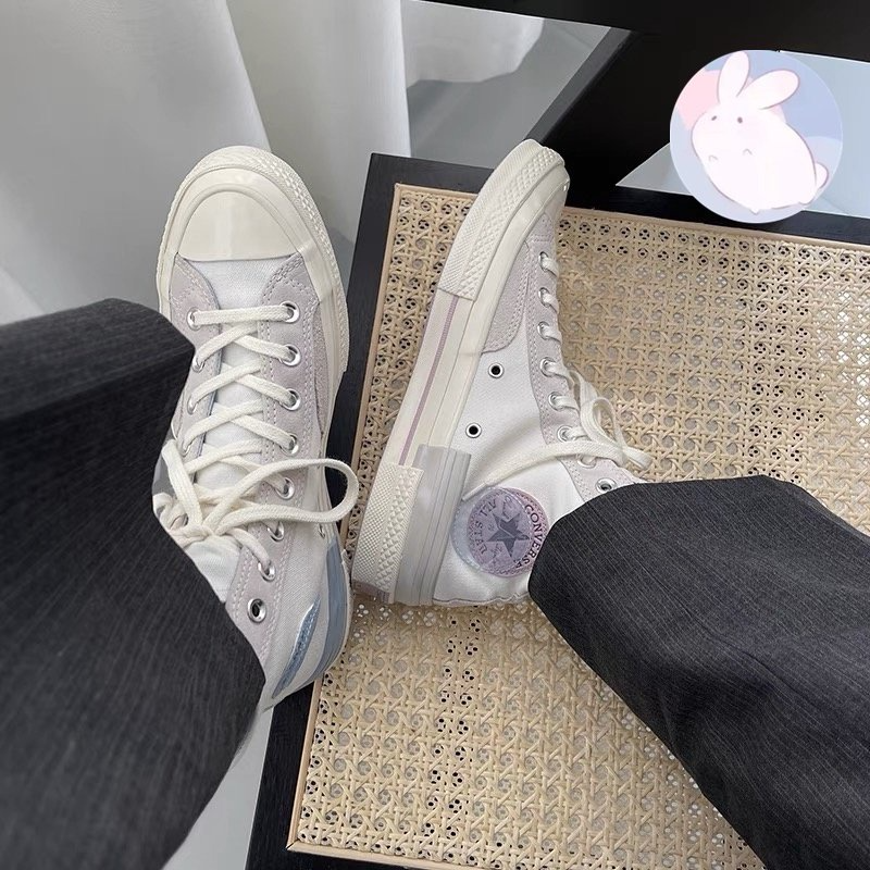 Giày Converse Chuck 70 High 'White Pink' 173101C - Ảnh 6