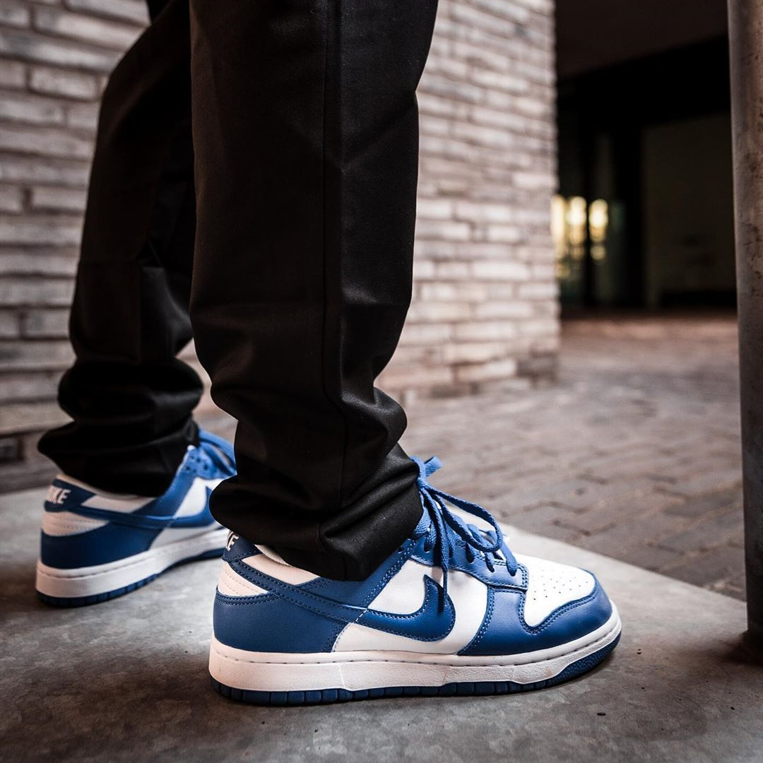 Giày Nike Dunk High GS 'Kentucky' 2021 DB2179-102 - Ảnh 4