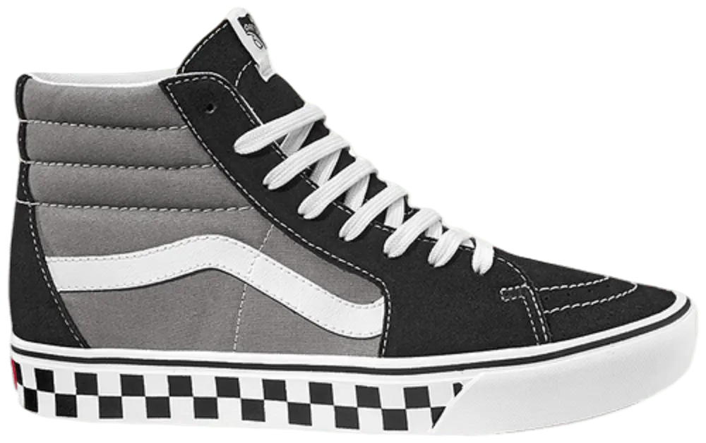 Giay Vans Sk8-Hi ComfyCush 'Tape Mix Black Frost Gray' VN0A3WMBWI6