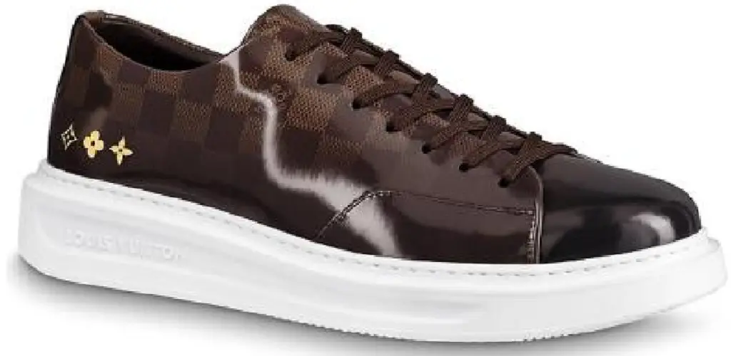 Giay Louis Vuitton Beverly Hills Trainers "Ebene" 1A5UF1