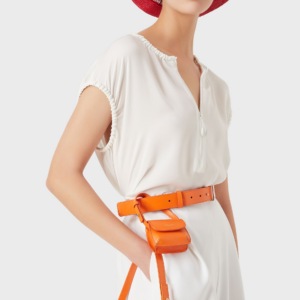 Alternative view of Thắt Lưng Giorgio Armani Palmellato 'Orange' Y1I255YTF4A180388