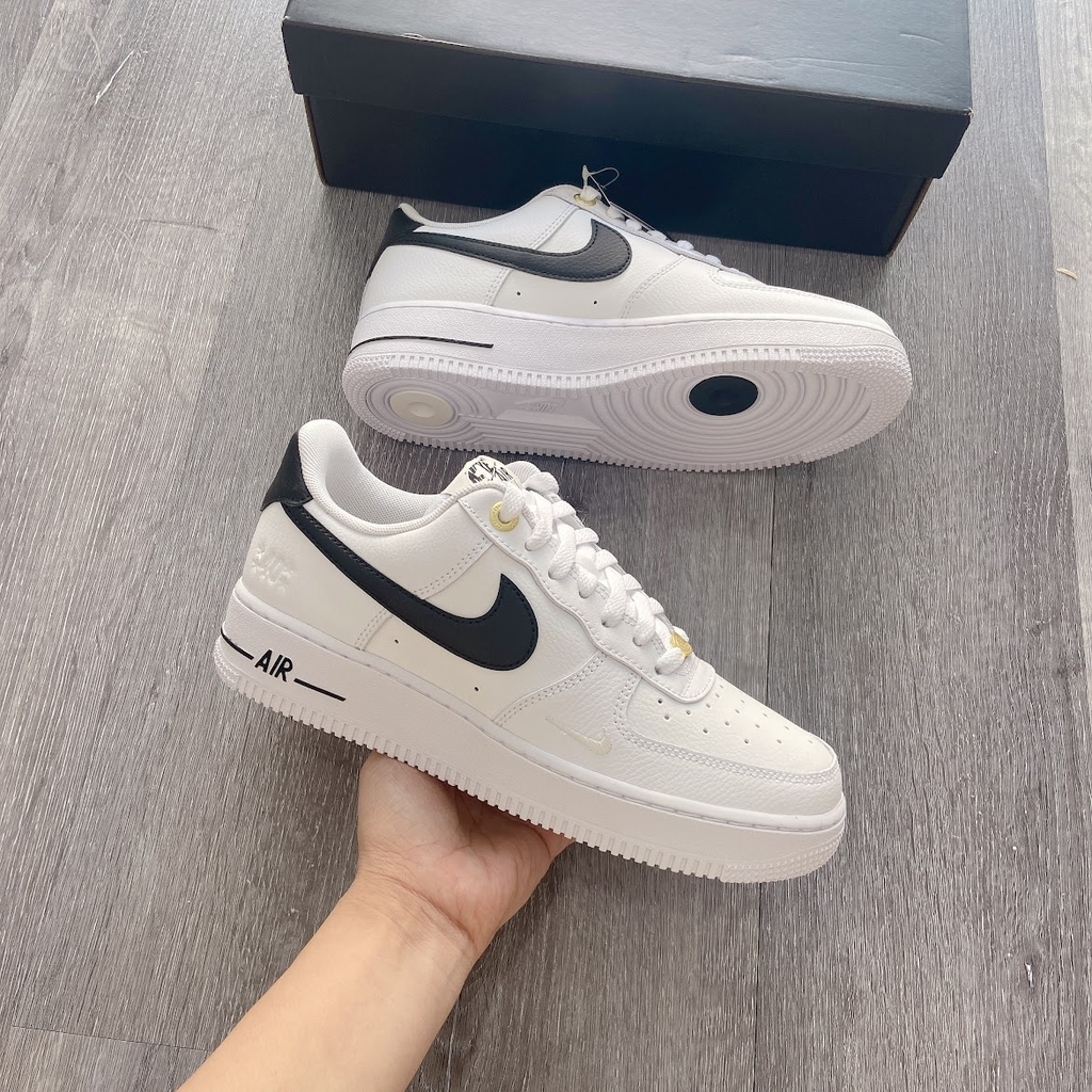 Giày Nike Air Force 1 Low '07 LV8 'White Black' DQ7658-100 - Ảnh 8