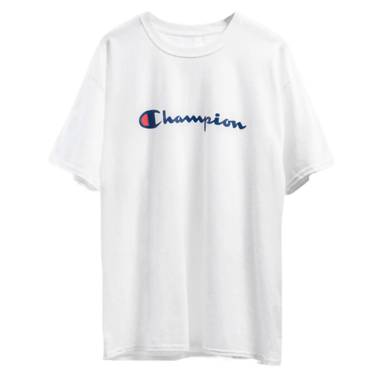 Áo Champion Classic Graphic Logo Jersey T-Shirt White GT23H