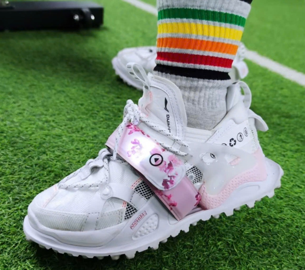 Alternative view of Giày Li Ning Pangu HALO Cherry Blossom Limited Edition Men's White AGLR151-1