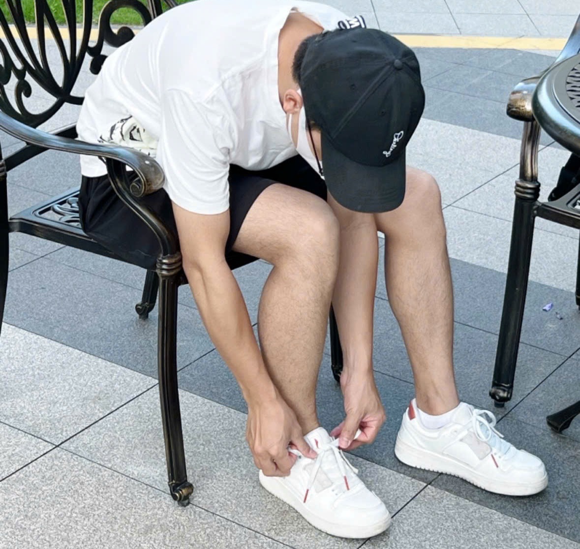 Alternative view of Giày Lining Wmns Tianji 'White Red' AGCS392-1