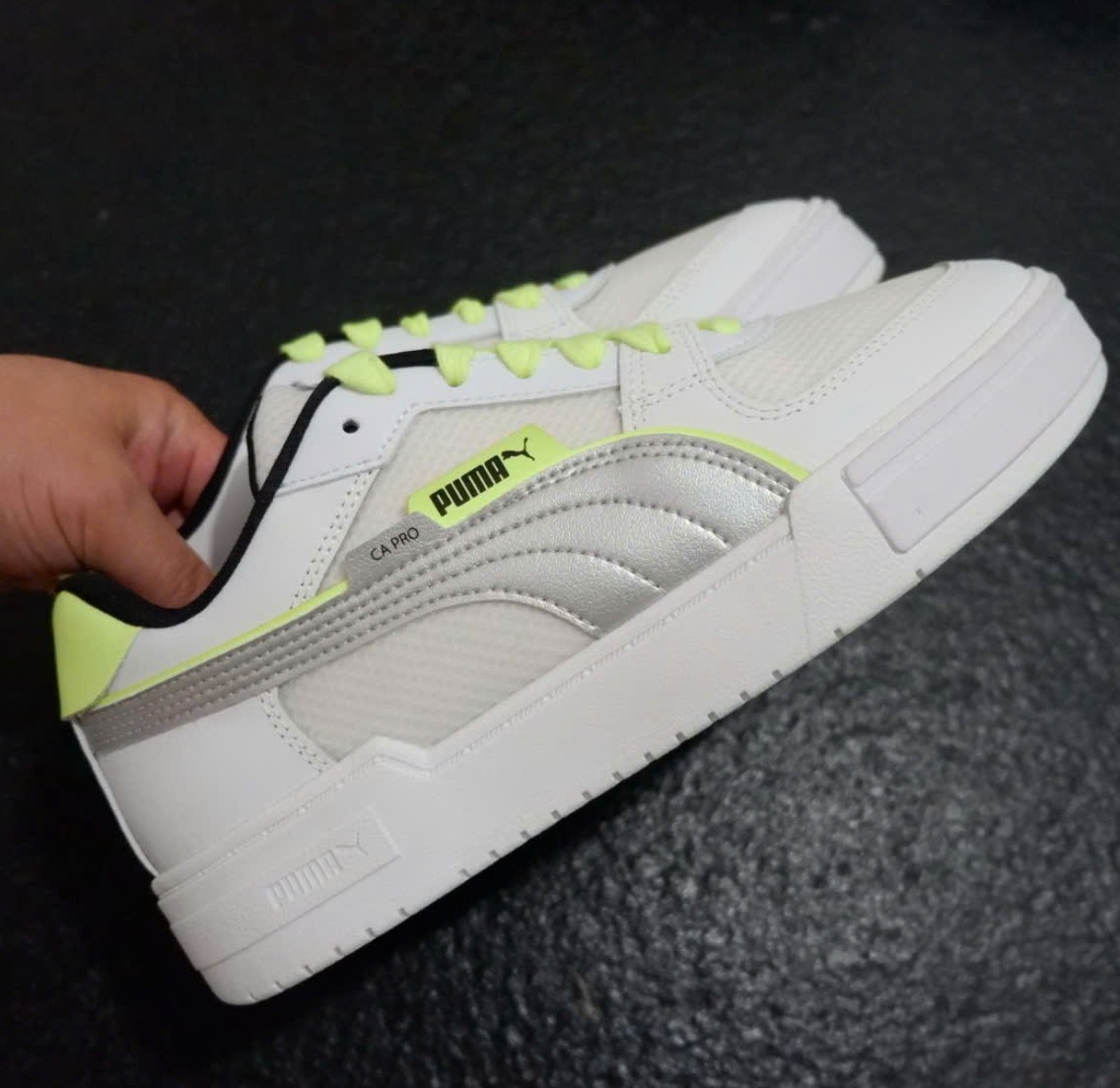 Alternative view of Giày Puma Cali 'White Nylon' 383788-03