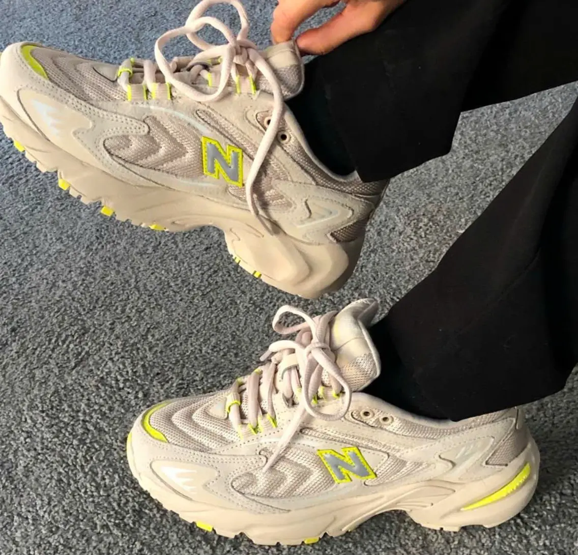 Alternative view of Giày New Balance Niko and... x 'Cream Grey Yellow' ML725NK1