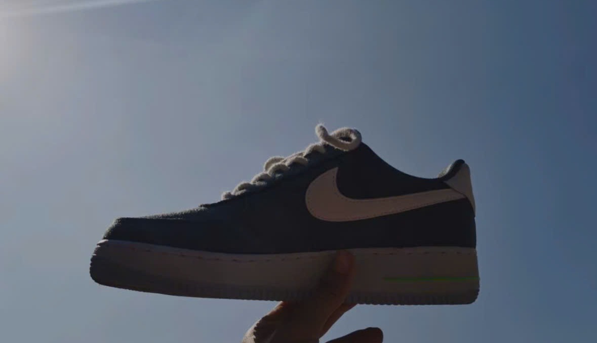 Giày Nike Air Force 1 Low '07 'Recycled Canvas Pack Ozone Blue' CN0866-001 - Ảnh 8