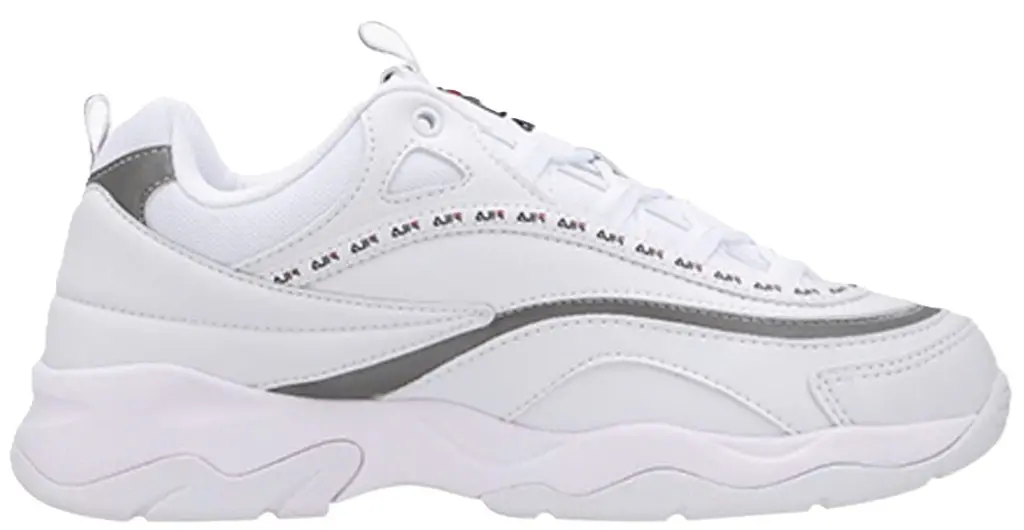 Giày Fila Ray Tapey Tape White Grey FS1SIB1171X-WWT