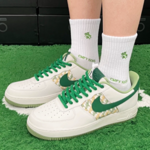 Giay Nike Air Force 1 Low 'White Green' FN0369-100