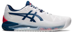 Giay Tennis Asics Gel Resolution 8 'Blue Red White' 1041A113-103