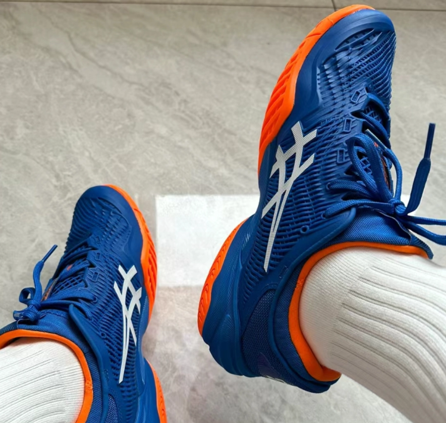 Giay Asics Court FF 3 Novak 'Tuna Blue White' 1041A361-960