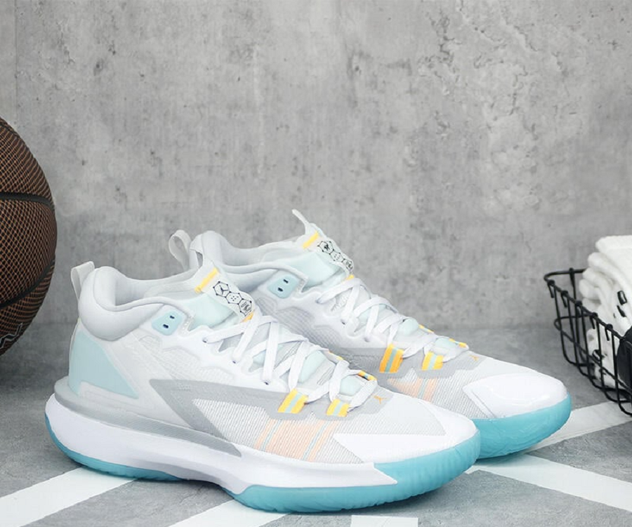 Giay Nike Jordan Zion 1 PF 'White Dynamic Turquoise' DA3129-101