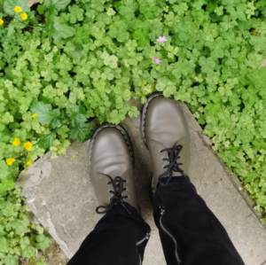 Giay Dr. Martens 1461 Bex Smooth Leather Oxford Shoes 'Khaki Grey' 27141481