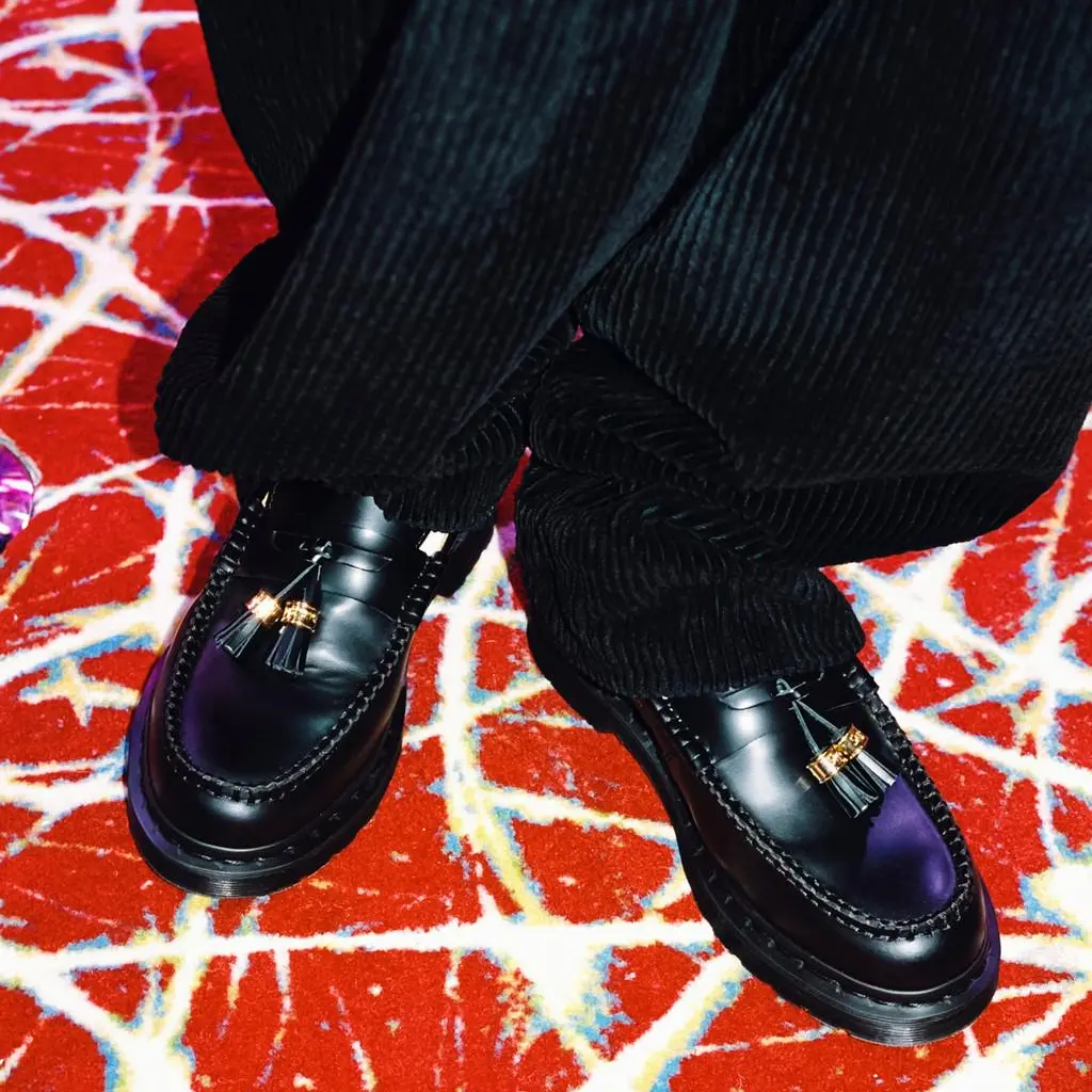 Giay Dr. Martens Penton Tassel Loafer 'Supreme Black' 31372001