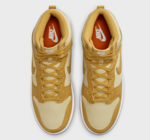 Giay Nike Dunk High 'Gold Safety Orange' DV7215-700