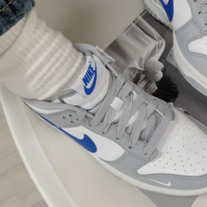 Giay Nike Dunk Low GS 'Grey White Royal' FN3878-001