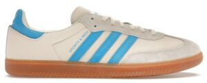 Giay Adidas Sporty & Rich x Samba OG 'Cream Blue' IE7096
