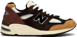 Giay New Balance 990v2 MiUSA 'Brown' M990BB2