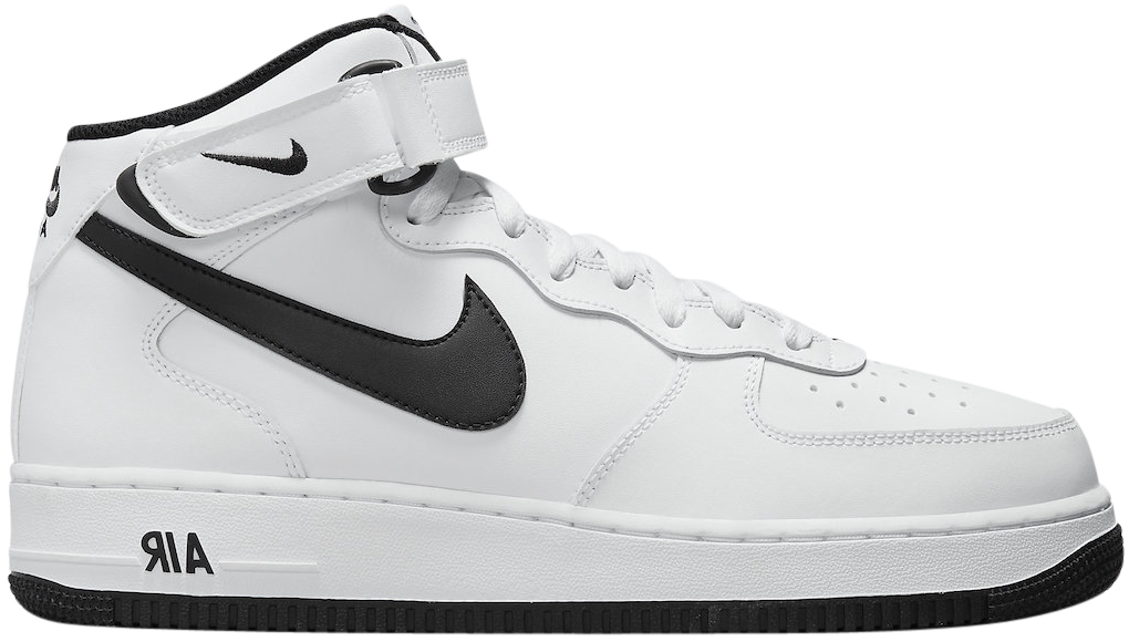 Giay Nike Air Force 1 Mid 'White Black' DV0806-101