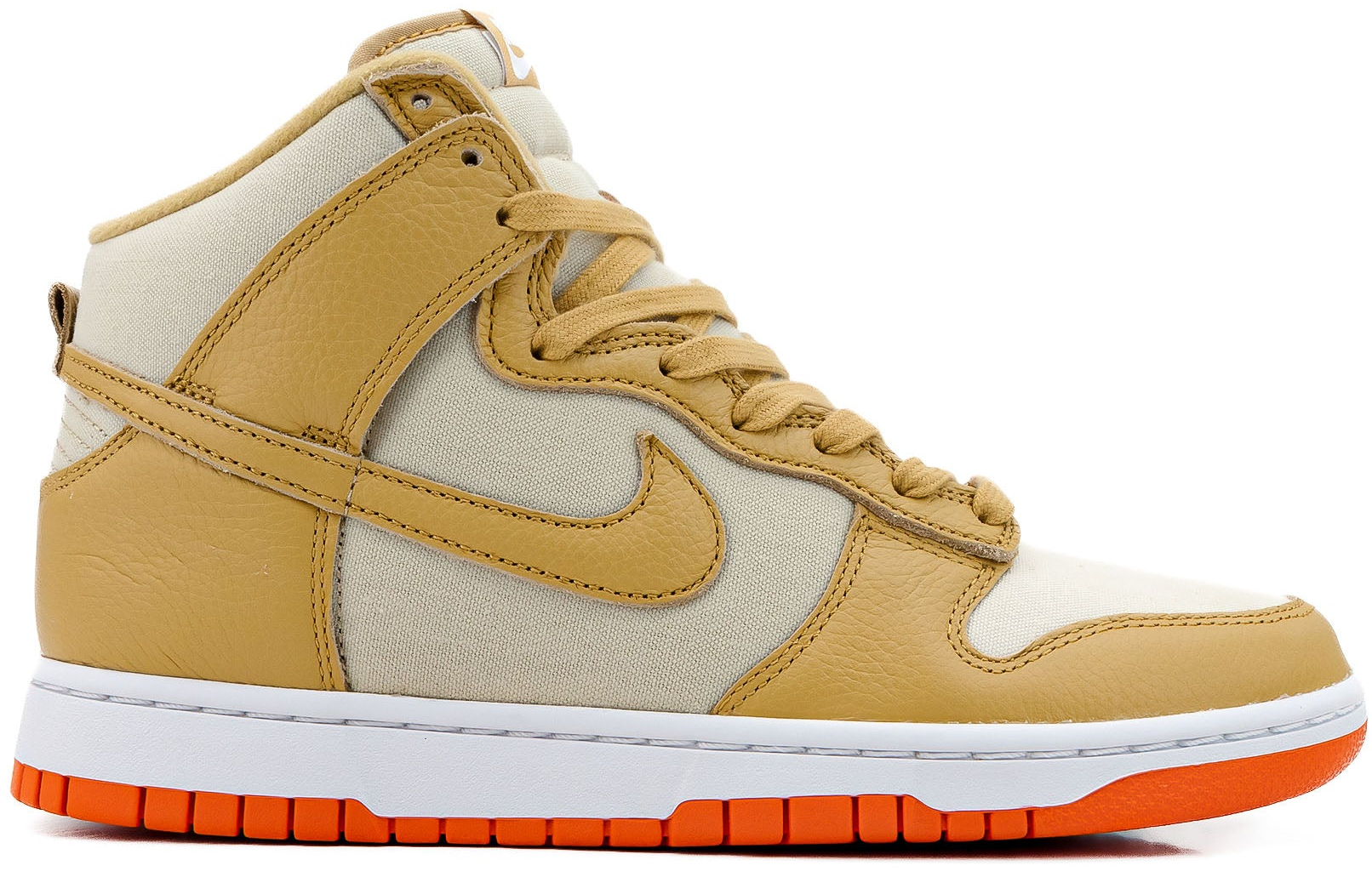 Giay Nike Dunk High 'Gold Safety Orange' DV7215-700