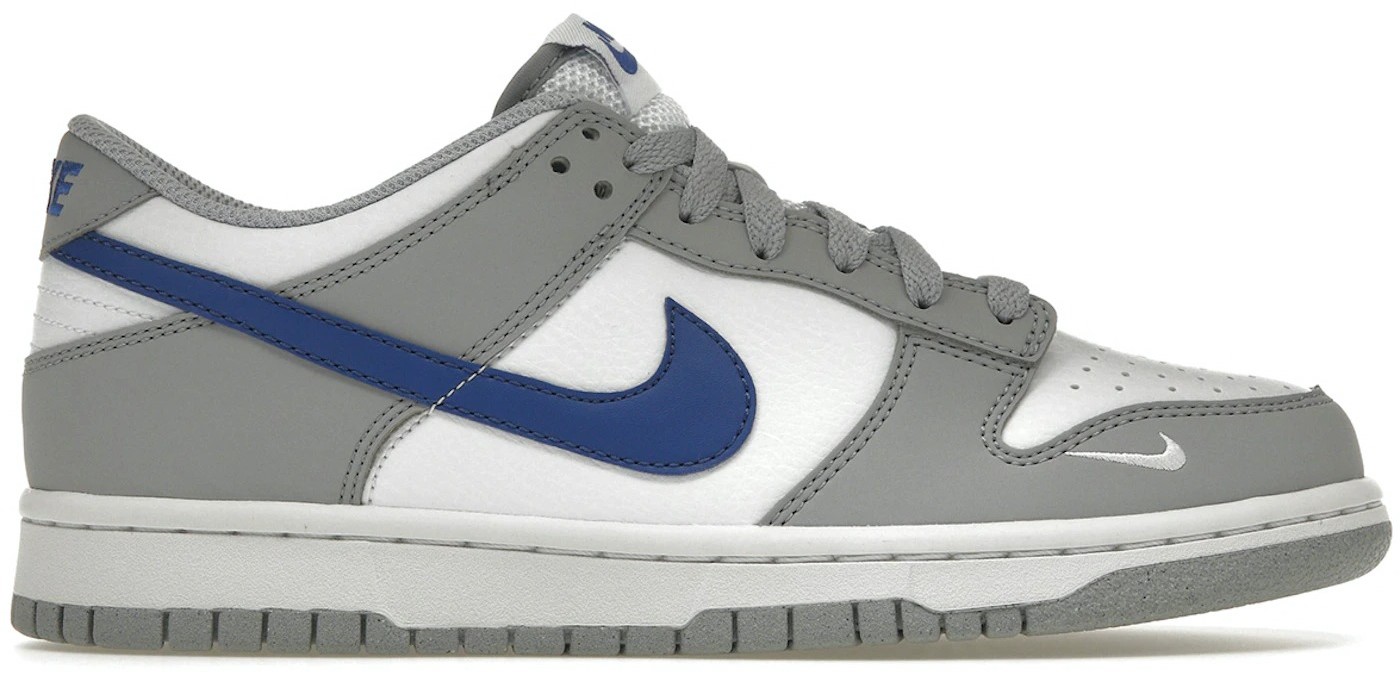Giay Nike Dunk Low GS 'Grey White Royal' FN3878-001