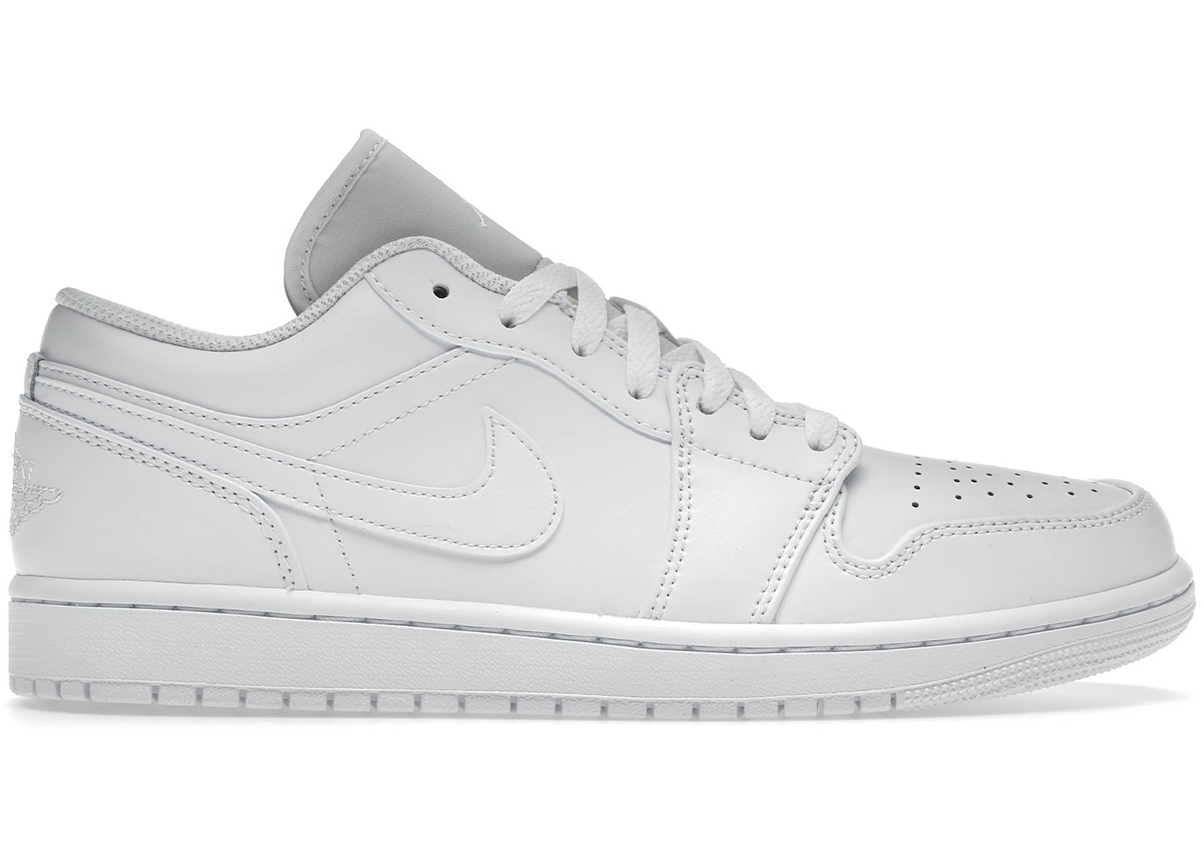 Giay Nike Air Jordan 1 Low 'Triple White' 553558-136