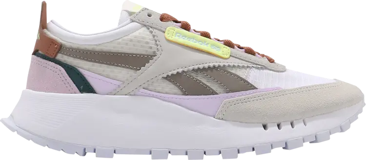 Giay Reebok Classic Leather Legacy 'White Luminous Lilac' FY7443