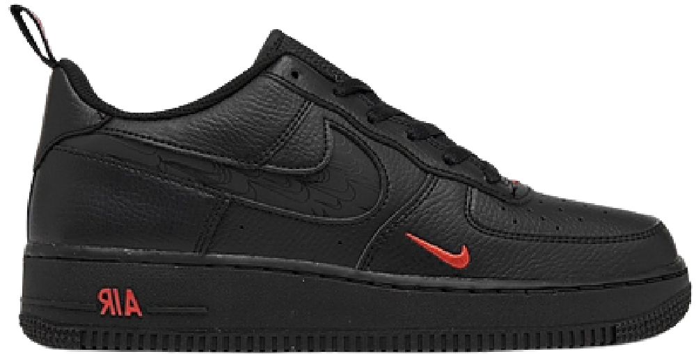 Giay Nike Air Force 1 Casual 'Black Red' FB8036-001