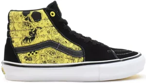 Giay Vans Skate Sk8-Hi x SpongeBob 'Black Yellow' VN0A5FCCZAU1