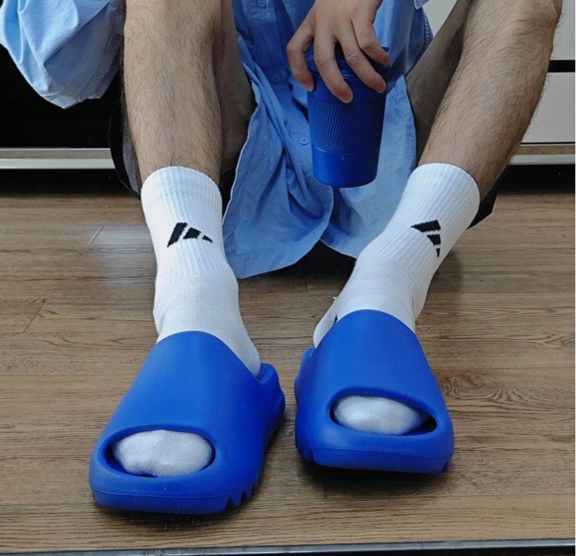 Dep Adidas Yeezy Slide 'Azure' ID4133