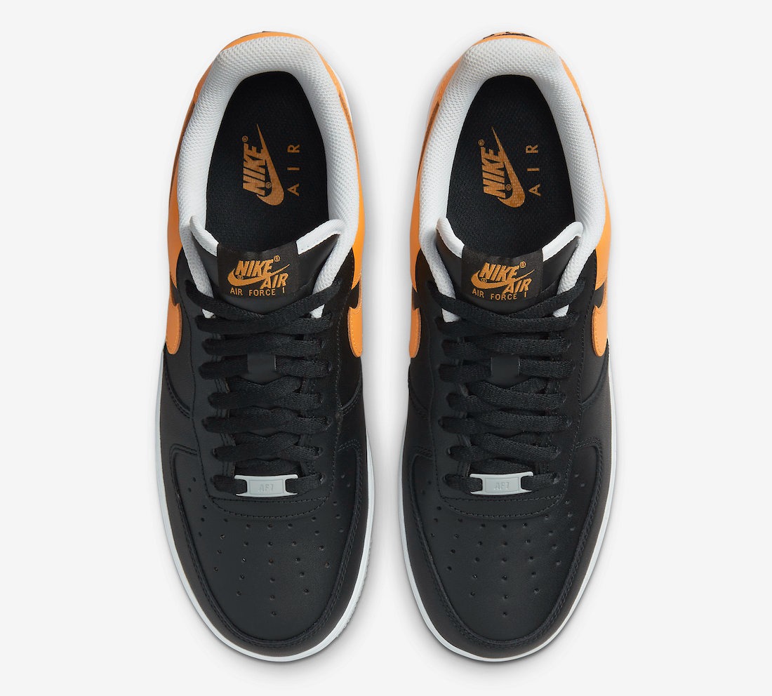 Giay Nike Air Force 1 Low '07 'Black Kumquat Light Smoke Grey' FB7162-081