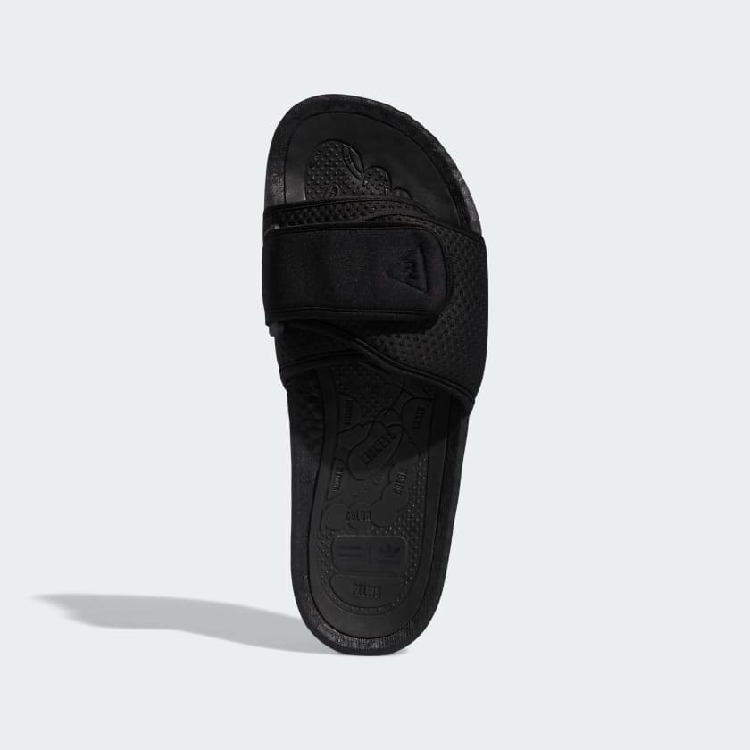 Dep Adidas Pharrell x Boost Slides 'Triple Black' FX8056