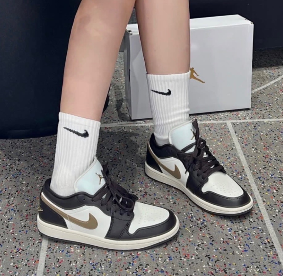 Giay Nike Air Jordan 1 Low Wmns 'Shadow Brown' DC0774-200