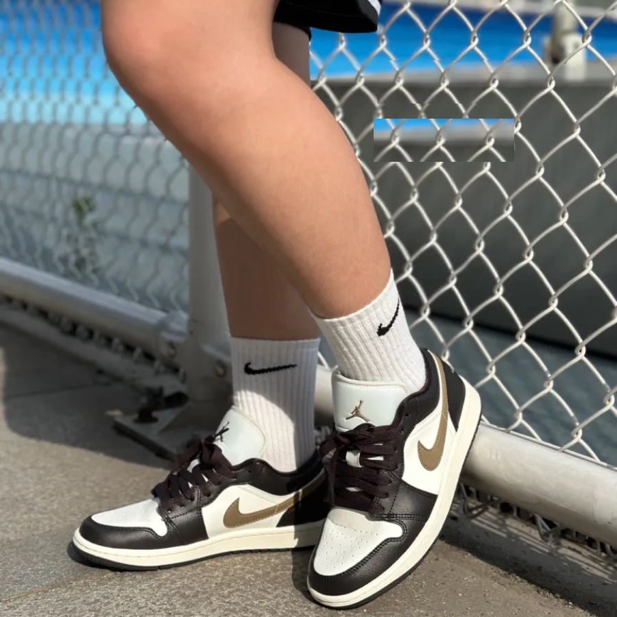 Giay Nike Air Jordan 1 Low Wmns 'Shadow Brown' DC0774-200