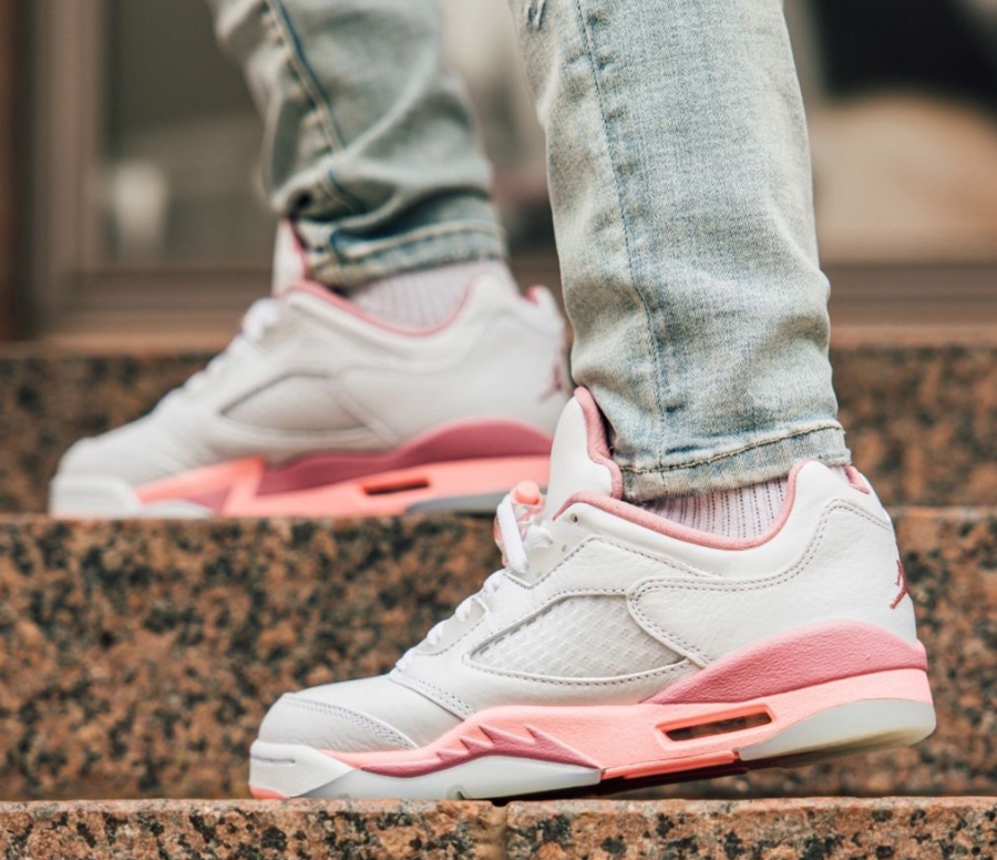 Giay Nike Air Jordan 5 Low GS ‘Desert Berry’ DX4390-116